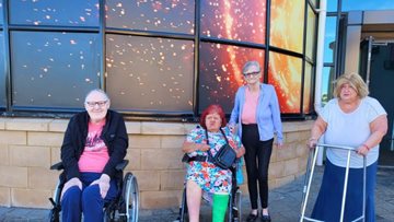 Movie madness at South Lanarkshire care home